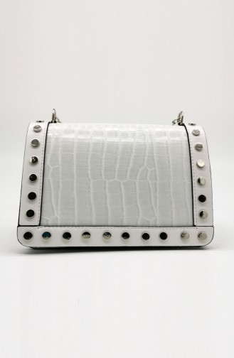 Ladies Shoulder Bag HM4108-09 White 4108-09