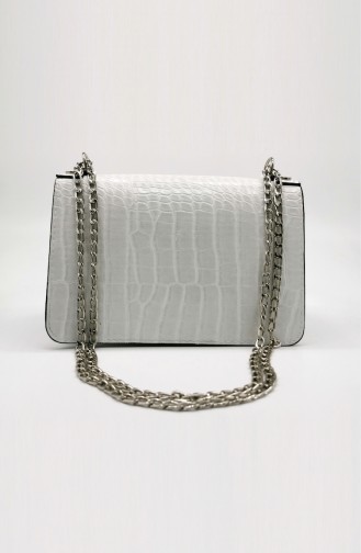 Ladies Shoulder Bag HM4108-09 White 4108-09