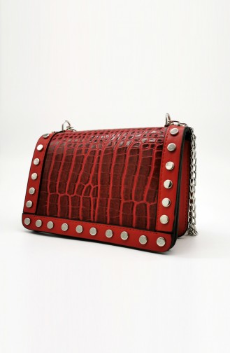 Ladies Shoulder Bag HM4108-17 Claret Red 4108-17