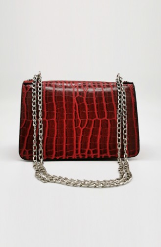 Ladies Shoulder Bag HM4108-17 Claret Red 4108-17