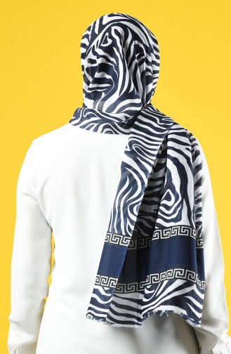 Navy Blue Sjaal 660-105