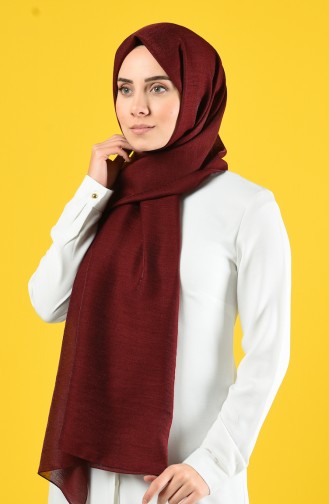 Karaca Silk Cotton Şal 90679-07 Vişne