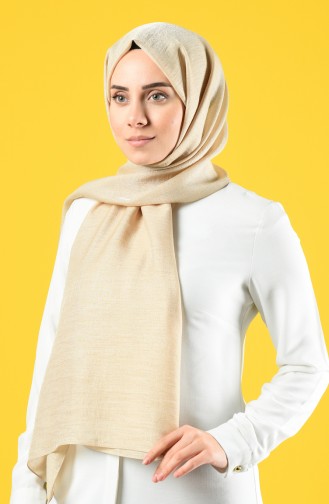 Karaca Silk Cotton Şal 90679-08 Açık Bej