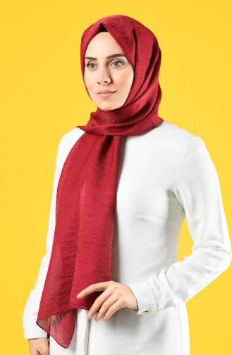 Karaca Silk Cotton Şal 90679-09 Bordo