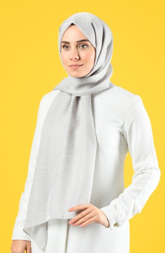 Karaca Châle en Coton de Soie 90679-17 Gris 90679-17