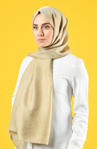 Karaca Châle en Coton de Soie 90679-25 Gold 90679-25