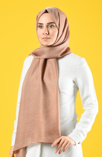 Karaca Silk Cotton Shawl 90679-26 Milk Coffee 90679-26