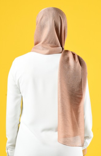 Karaca Silk Cotton Şal 90679-26 Sütlü kahve