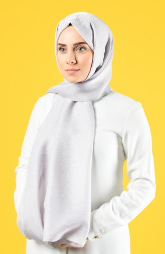 Karaca Châle en Coton de Soie 90679-30 Gris Clair 90679-30