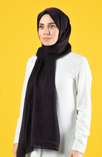 Karaca Silk Cotton Şal 90679-32 Koyu Mor
