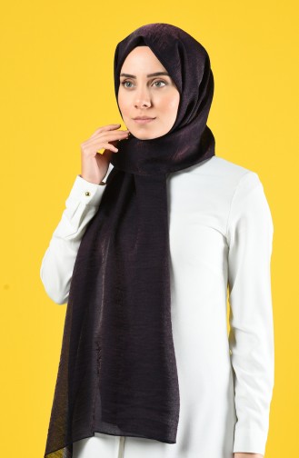 Karaca Silk Cotton Şal 90679-32 Koyu Mor