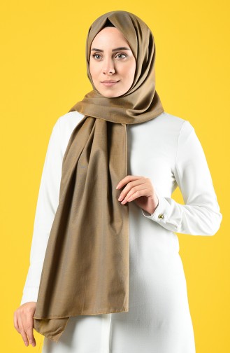 Cotton Shawl 4643-02 Brown 4643-02