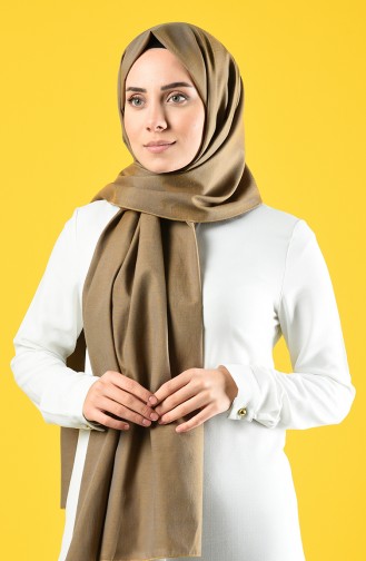 Cotton Shawl 4643-02 Brown 4643-02