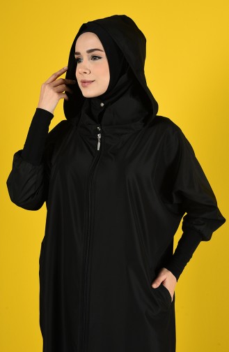 Abaya Pratique 1010-01 Noir 1010-01