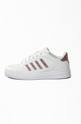 White Sport Shoes 30050-08