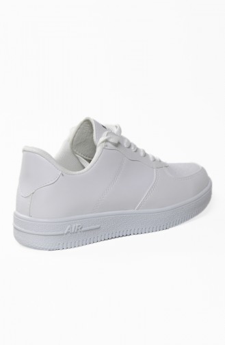 White Sport Shoes 40010-02