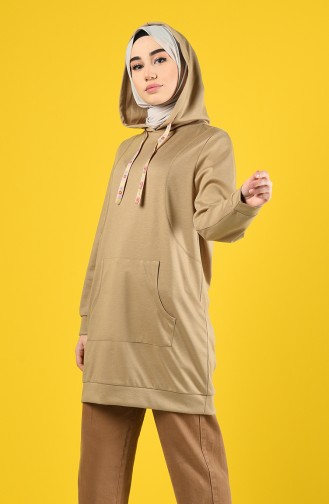 Hooded Sweatshirt 8228-01 Light Mink 8228-01