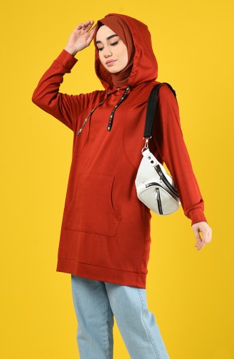 Hooded Sweatshirt 8228-04 Tile 8228-04