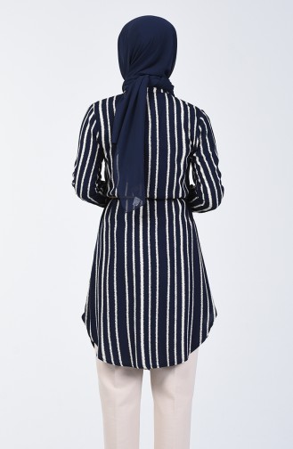 Navy Blue Tunics 1416-01