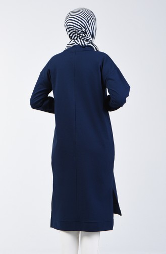 Navy Blue Tuniek 3149-01