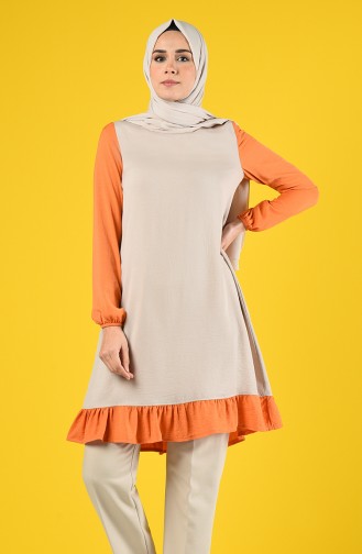 Beige Tunics 6285-04