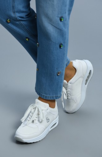 White Sneakers 3207Y-01