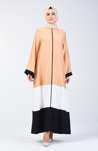 Beige Abaya 1084-01