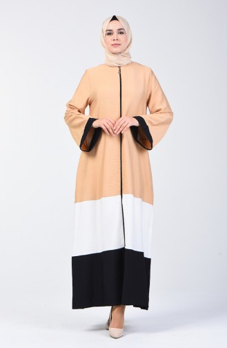 Beige Abaya 1084-01