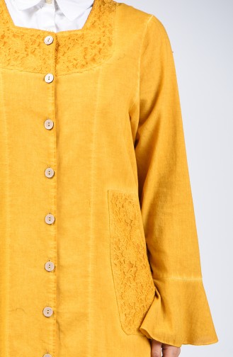 Mustard Abaya 8888-04