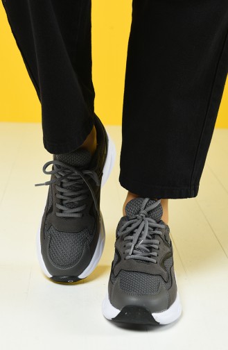 Letoon Bayan Spor Ayakkabı SOULMATE-01 Füme Siyah