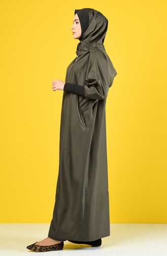 Abaya Pratique 1010-03 Khaki 1010-03