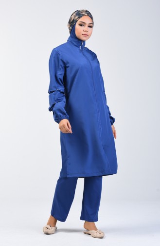 Indigo Hijab Badeanzug 372-03