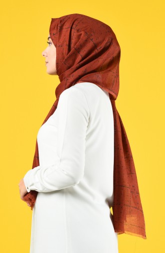 Brick Red Shawl 360-107