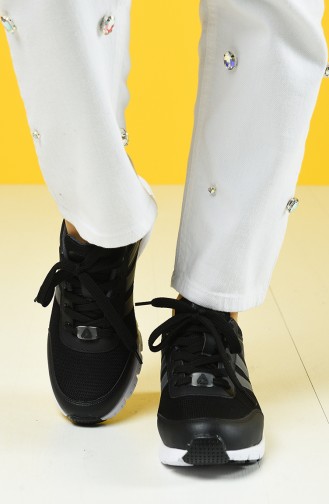 Letoon Bayan Spor Ayakkabı 4240Y-01 Siyah
