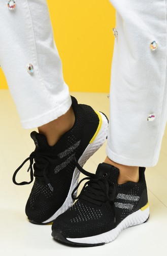 أحذية رياضية أسود 4850-01