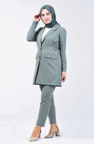 Jacket Trousers Double Suit 5536-07 Almond Green 5536-07