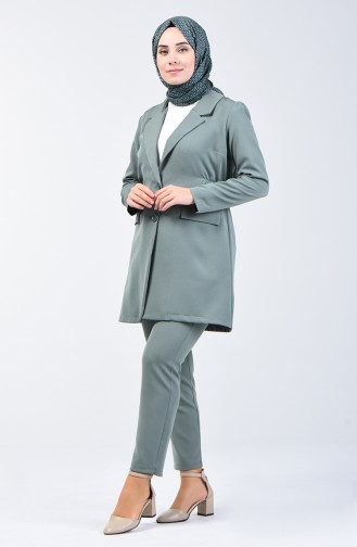 Jacket Trousers Double Suit 5536-07 Almond Green 5536-07
