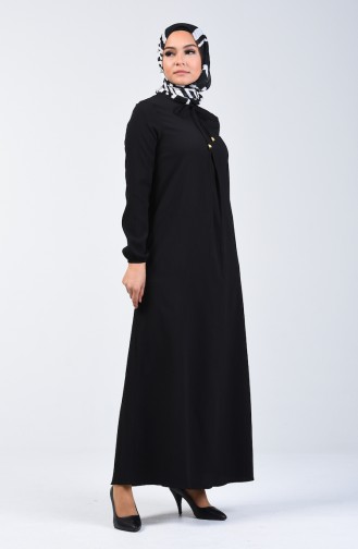 Black İslamitische Jurk 1373-04