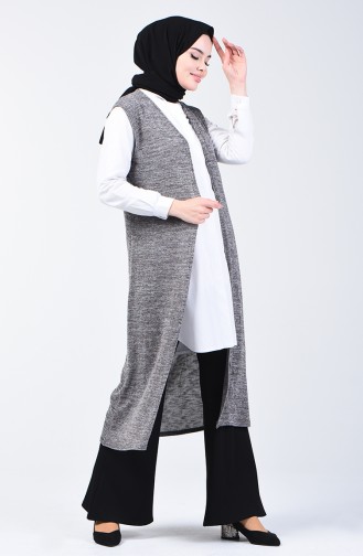 Gilet Sans Manches Saisonnière 1273-01 Gris 1273-01