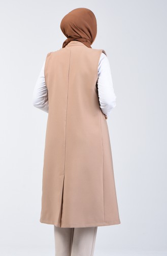 Beige Gilet 4222-02