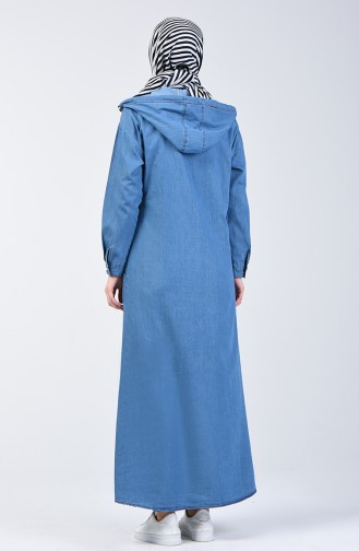 Denim Blue Abaya 6191-01