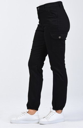 Pantalon Noir 7506-01