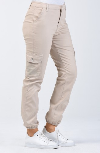 Pantalon Beige 7506-03