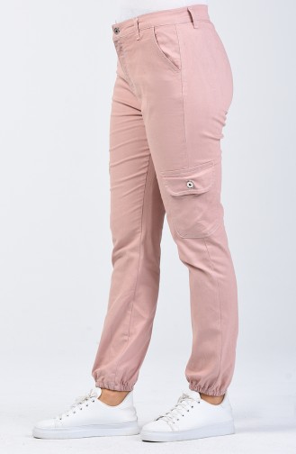 Cargo Pants with Pockets 7506-04 Powder 7506-04