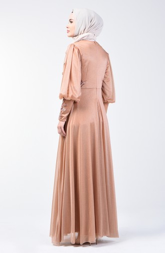 Habillé Hijab Or 52772-07