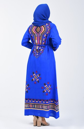 فستان أزرق 5555-05