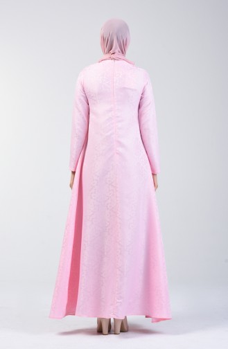 Robe Jacquard  3160-03 Rose 3160-03