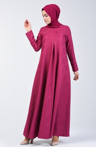 Robe Jacquard  3160-05 Fuchsia 3160-05