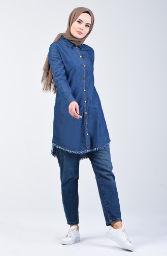 Navy Blue Tunics 8176A-02