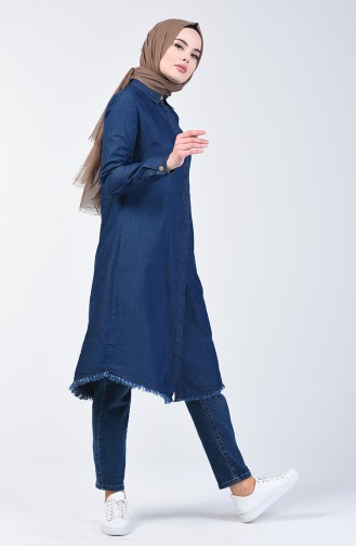 Navy Blue Tunics 8218-02